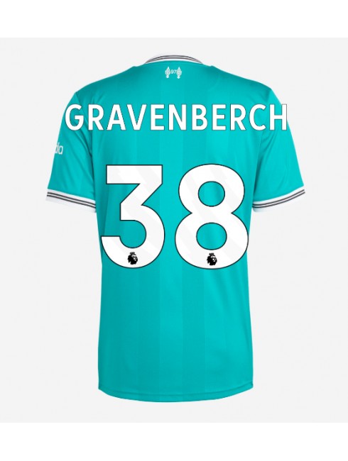 Liverpool Ryan Gravenberch #38 Ausweichtrikot 2025-26 Kurzarm Liverpool Ryan Gravenberch #38 Ausweichtrikot 2025-26 Kurzarm